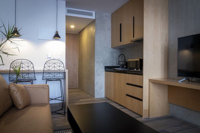 Imagen de la habitación del Apartamentos ParkLife Condesa Hip&oacute;dromo. Foto 8