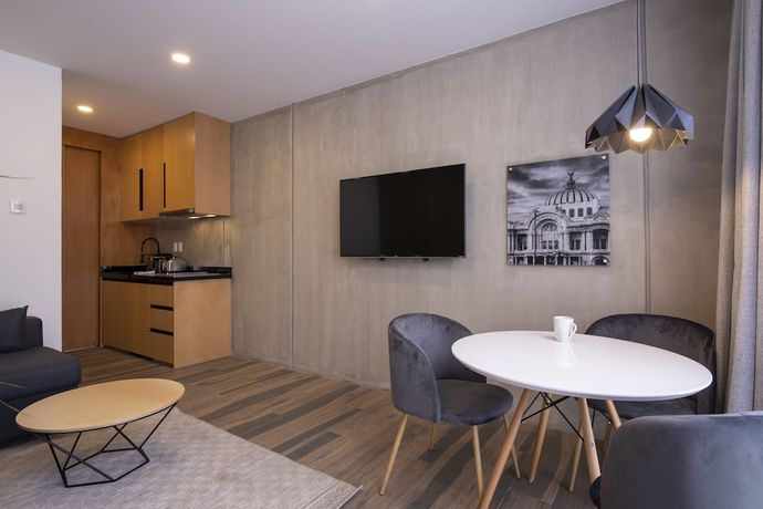 Imagen de la habitación del Apartamentos ParkLife Condesa Hip&oacute;dromo. Foto 15
