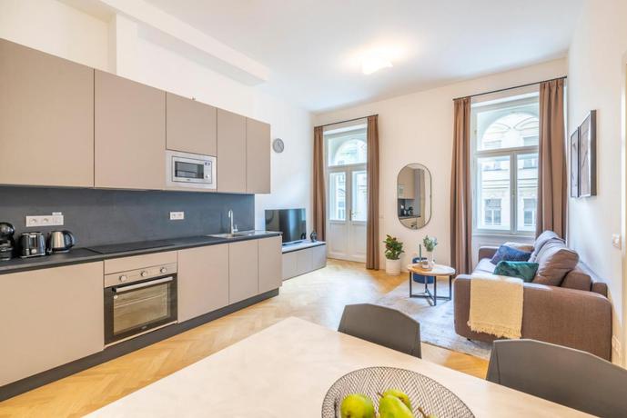 Imagen de la habitación del Apartamentos Petrin Tower Residence. Foto 4