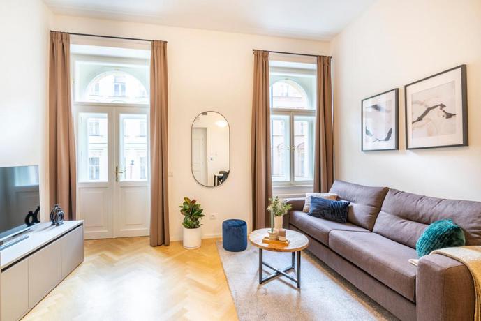 Imagen de la habitación del Apartamentos Petrin Tower Residence. Foto 8