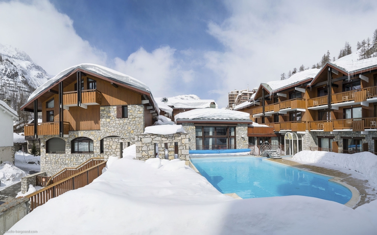 Imagen de la piscina del Apartamentos Pierre Et Vacances Residence Les Chalets De Solaise. Foto 12