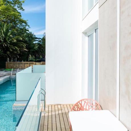 Imagen de los exteriores del Apartamentos Pillaras da Lanzada. Foto 5