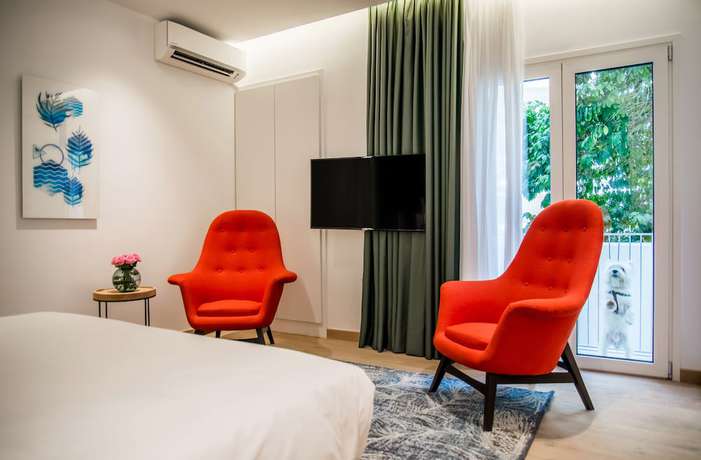 Imagen de la habitación del Apartamentos Pinacota Suites Athens. Foto 12