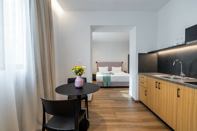 Imagen de la habitación del Apartamentos Pnoe Urban Living. Foto 13