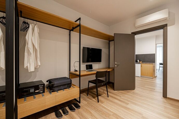 Imagen de la habitación del Apartamentos Pnoe Urban Living. Foto 15