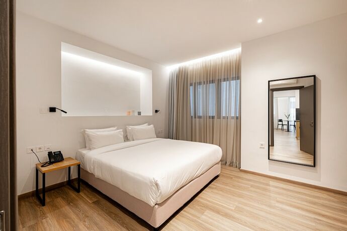 Imagen de la habitación del Apartamentos Pnoe Urban Living. Foto 16