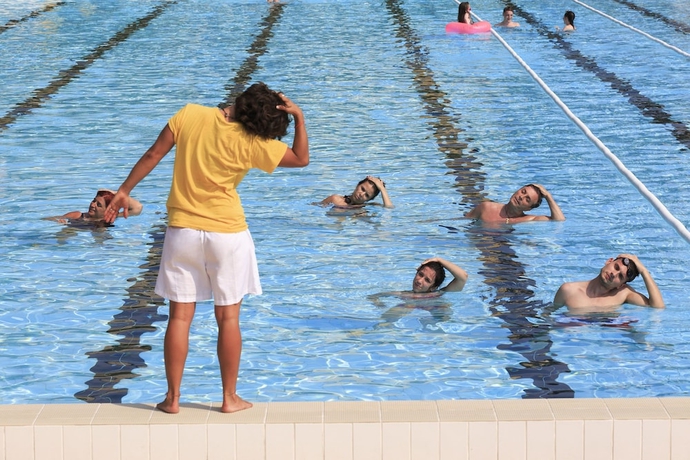 Imagen de la piscina del Apartamentos Poiano Resort Apartments. Foto 19