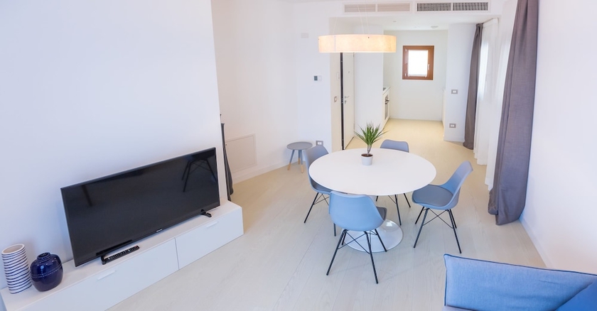 Imagen de la habitación del Apartamentos Portopiccolo Apartments. Foto 3
