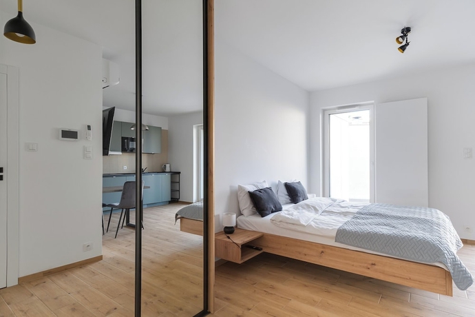 Imagen de la habitación del Apartamentos Poznań Apartments Towarowa. Foto 13