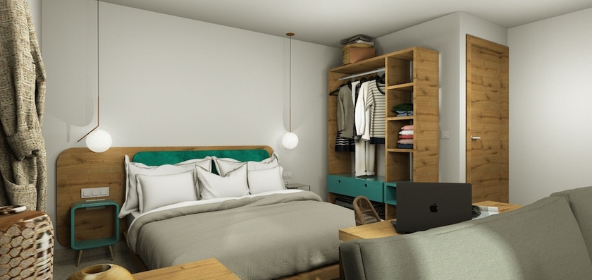 Imagen de la habitación del Apartamentos Rainbow Apartments, Stalos. Foto 18