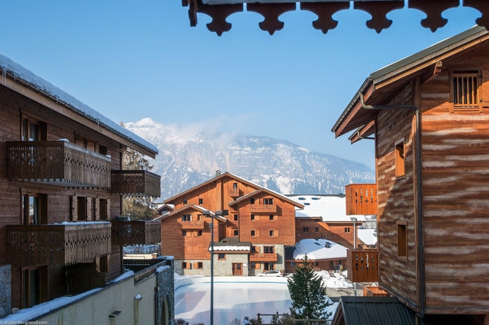 Imagen de los exteriores del Apartamentos Résidence Premium Les Fermes Du Soleil - Les Carroz-d'arâche. Foto 8