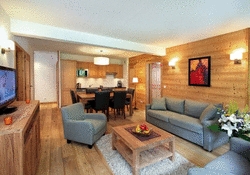 Imagen de la habitación del Apartamentos R&eacute;sidence Prestige Ours Bleu. Foto 2