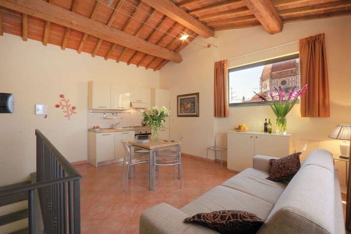 Imagen de los interiores del Apartamentos Relais Panoramic Cathedral Florence. Foto 13