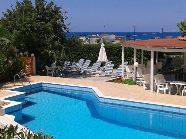 Imagen de la piscina del Apartamentos Remi, Malia. Foto 20