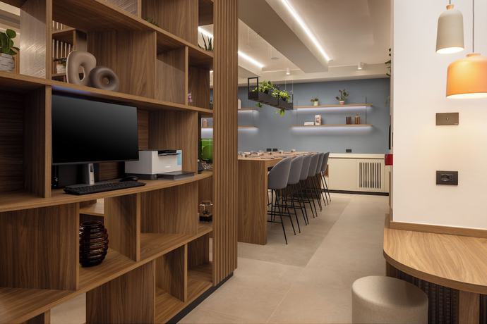 Imagen de los interiores del Apartamentos Residence Inn By Marriott Milano Linate. Foto 9