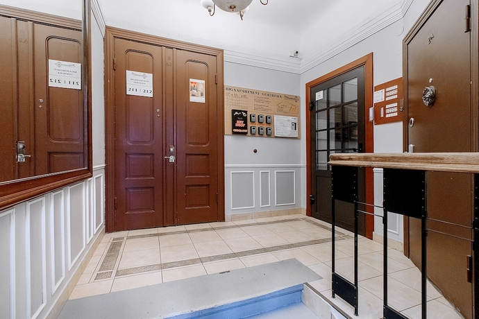 Imagen de los interiores del Apartamentos Rigaapartmentcom Gertruda Apartments and Restaurant. Foto 18