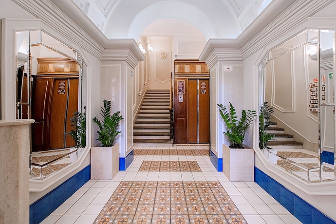 Imagen de los interiores del Apartamentos Rigaapartmentcom Gertruda Apartments and Restaurant. Foto 19