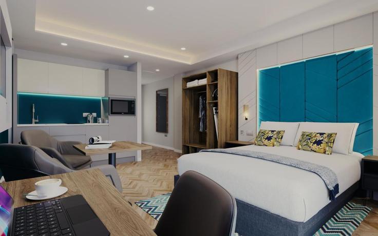 Imagen de la habitación del Apartamentos Roomzzz Edinburgh. Foto 7