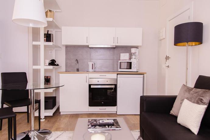 Imagen de la habitación del Apartamentos Rumbau Music. Foto 11