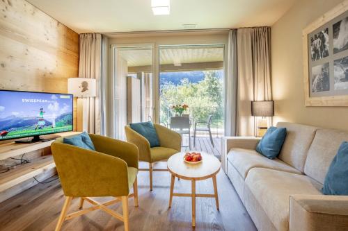 Imagen de la habitación del Apartamentos SWISSPEAK Resorts by Pierre and Vacances Premium Meiringen. Foto 16
