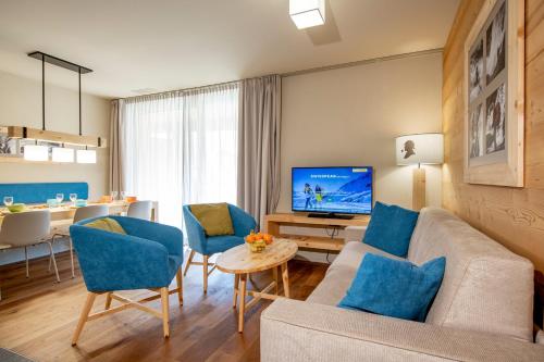 Imagen de la habitación del Apartamentos SWISSPEAK Resorts by Pierre and Vacances Premium Meiringen. Foto 17
