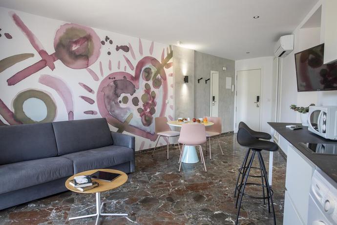 Imagen de la habitación del Apartamentos San Jaime Center Suites. Foto 4