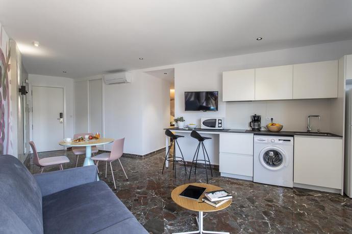 Imagen de la habitación del Apartamentos San Jaime Center Suites. Foto 10