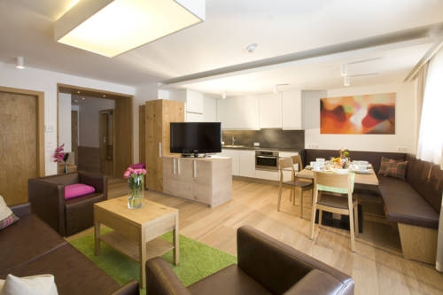 Imagen de los interiores del Apartamentos Schneeweiss Lifestyle - Apartments - Living. Foto 9