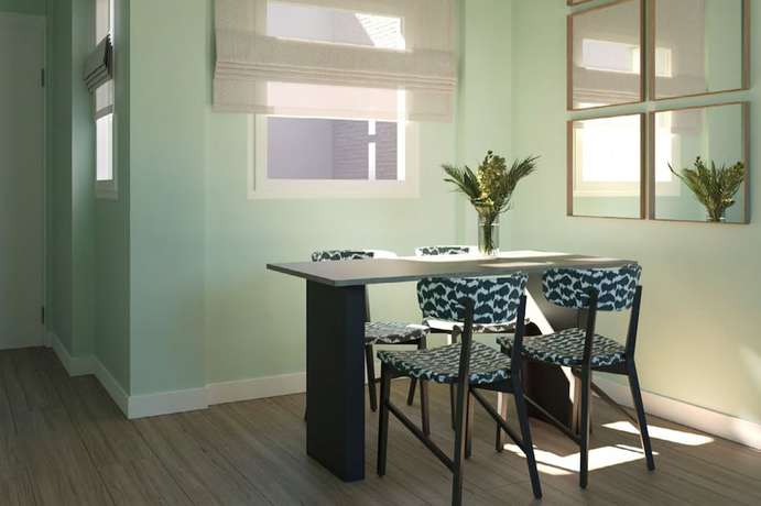 Imagen del bar/restaurante del Apartamentos Sercotel Sevilla Guadalquivir Suites. Foto 6
