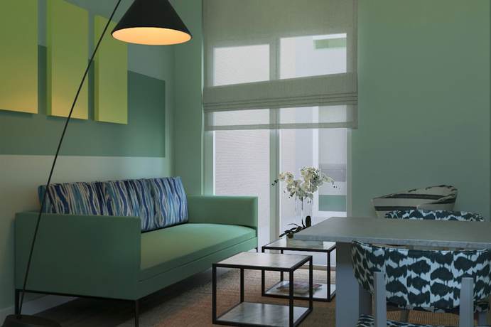 Imagen del bar/restaurante del Apartamentos Sercotel Sevilla Guadalquivir Suites. Foto 8