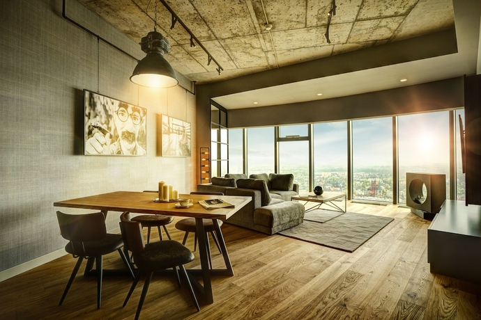 Imagen de la habitación del Apartamentos Sky Tower Apartments by Michał and Piotr. Foto 2