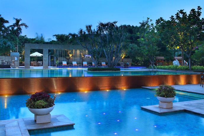 Imagen de la piscina del Apartamentos Somerset Berlian Jakarta. Foto 16