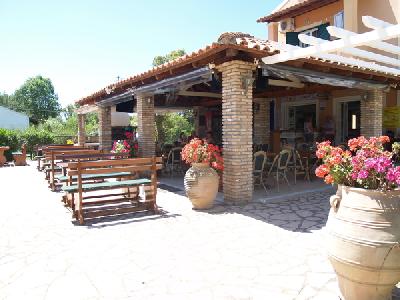 Imagen de la piscina del Apartamentos Sunrise Apartments, Kavos. Foto 5