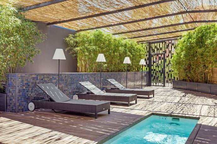 Imagen de la piscina del Apartamentos The Residences Islantilla Apartments. Foto 16