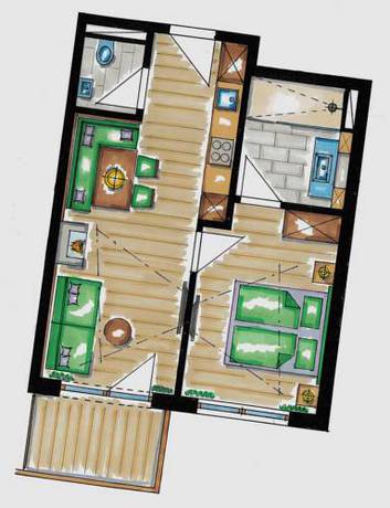 Imagen de la habitación del Apartamentos Valentin Design. Foto 4