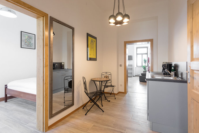 Imagen de los interiores del Apartamentos Vintage Apartments Naschmarkt. Foto 7