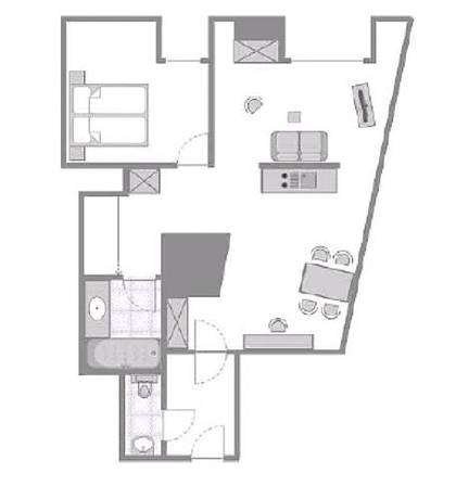 Imagen de la habitación del Apartamentos Vision Apartments Taborstraße. Foto 22