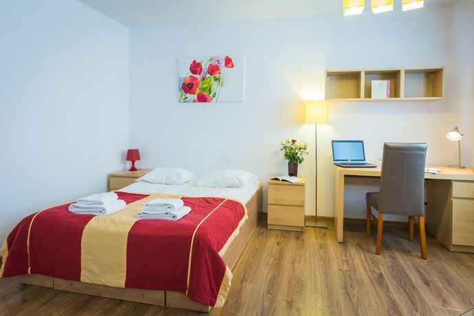 Imagen de la habitación del Apartamentos Warsaw - Apartments Apartamenty Wilanów. Foto 22