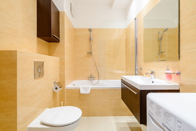 Imagen de la habitación del Apartamentos Warsaw Design. Foto 17