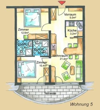 Imagen general del Apartamentos Wippas Landhaus. Foto 1