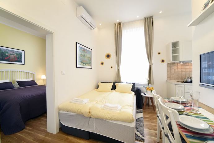 Imagen de la habitación del Apartamentos Zagreb 3 Hearts. Foto 9