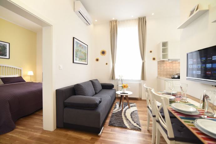 Imagen de la habitación del Apartamentos Zagreb 3 Hearts. Foto 17