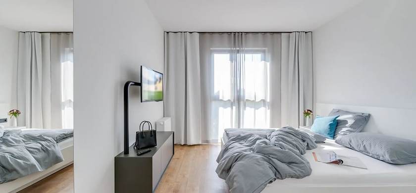 Imagen de la habitación del Apartamentos smartments Hamburg Hamm. Foto 2