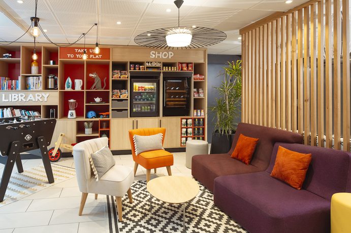 Imagen de los interiores del Aparthotel Adagio Access Dijon R&eacute;publique. Foto 19