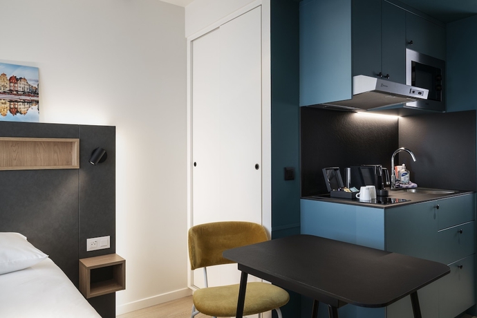 Imagen de la habitación del Aparthotel Adagio Access Gent Centrum Dampoort. Foto 9