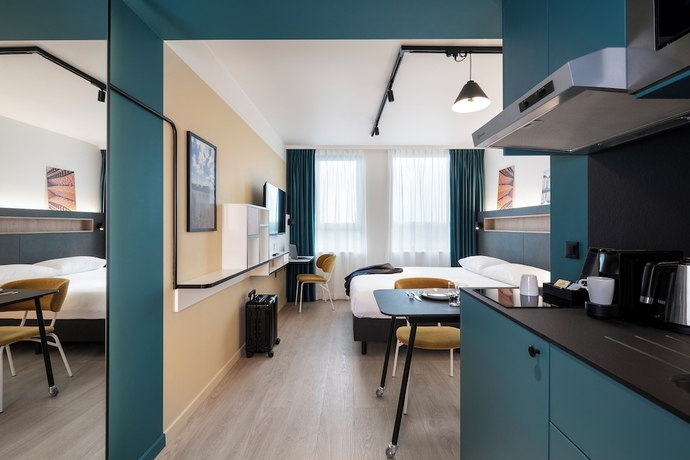 Imagen de la habitación del Aparthotel Adagio Access Gent Centrum Dampoort. Foto 10