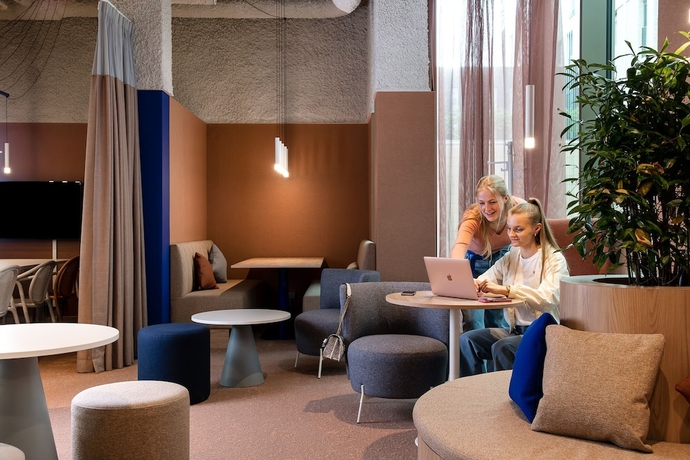 Imagen del bar/restaurante del Aparthotel Adagio Access Gent Centrum Dampoort. Foto 3