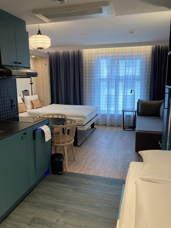 Imagen de la habitación del Aparthotel Adagio Access Hamburg. Foto 6