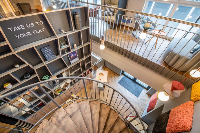 Imagen de los interiores del Aparthotel Adagio Access Hamburg. Foto 19