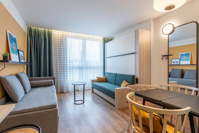 Imagen de la habitación del Aparthotel Adagio Access Hamburg. Foto 9